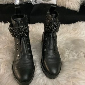 Black Combat Boots